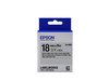 Scheda Tecnica: Epson NAStro - Fondo Opaco Argento-testo Bk 18/9 k-5sbe