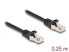 Scheda Tecnica: Delock Cable Rj50 Male To Rj50 Male S/FTP - 0.25 M Black