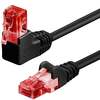 Scheda Tecnica: Goobay LAN Cable Angolato 90 Cca - Cat.6 UTP 1m Nero