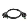 Scheda Tecnica: StarTech .com Cavo Keyb. / Video / Mouse (kvm) - Compatibie Taa Jack Audio Da 3,5 Mm, USB Tipo A, Dp (m) A