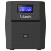 Scheda Tecnica: Atlantis Ups A03-HP1503 1200va (720w) Sinewave Line - Interactive 2x12v-7ah Display LCD E LED Stato Ups USB-hid 3