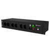 Scheda Tecnica: Atlantis Ups A03-PDU1000-RC Rack Off Line 800va (480w) Per - Rack 19" Corti (153mm) Batteria 12v 9ah 8p Schuko" Backup