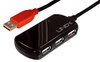 Scheda Tecnica: Lindy Prolunga Attiva USB 2.0 Pro Hub, 12m - Estende Fino 4 Segnali USB 2.0 Fino 56m