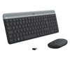 Scheda Tecnica: Logitech Mouse Slim Wireless Combo MK470 Set e Keyb. - senza fili 2.4GHz USA Internazionale grafite