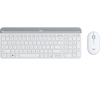 Scheda Tecnica: Logitech Mouse Slim Wireless Combo MK470 Set e Keyb. - senza fili 2.4GHz Francese Off White