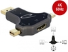 Scheda Tecnica: Delock 3" 1 Monitor ADApter With - USB-c / DP / Mini DP In To HDMI Out With 4k 60 Hz