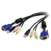 Scheda Tecnica: StarTech 10 Ft 4-in-1 USB VGA Audio And Microphone Kvm - Switch Cable