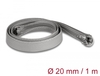 Scheda Tecnica: Delock Braided Sleeve With Zip Fastener Heat-resistant - 1 M X 20 Mm Grey