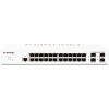 Scheda Tecnica: Fortinet L2 Switch 24 X Ge RJ45 Ports, 4 X Ge Sfp Slots - Fanless, Fortigate Switch Controller Compatible