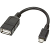 Scheda Tecnica: Techly Cavo USB - 2.0 Otg Femmina / Micro B Maschio 0.2 M