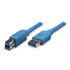 Scheda Tecnica: Techly Cavo USB - 3.0 Maschio/b Maschio 1 M Blu