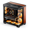 Scheda Tecnica: JONSBO Tk-4 Wood Case, Midi-tower, ATX, Tempered Glass - Back