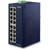 Scheda Tecnica: PLANET Ip30"dustrial 16-port 10/100tx Ethernet Switch - (-40~75 C, Dual Redundant Power Input On 12-48vdc / 24vac