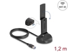 Scheda Tecnica: Delock Wi-fi 6e Dual Band Wlan USB Adapter Ax5400 (2 X 2402 - + 574 Mbps)