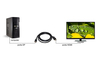 Scheda Tecnica: LINK Cavo Dp 1.2 HDMI 1.4 - 4kx2k 30 Hz Contatti Dorati Mt 3