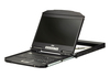 Scheda Tecnica: ATEN 1U Short Depth USB VGA Single Rail LCD - Tastiera Francese