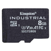 Scheda Tecnica: Kingston Industrial - 8GB, Class 10, UHS-I, U3, V30, A1, TLC NAND, 3.3 V