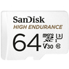 Scheda Tecnica: SanDisk High Endurance microSDHC - 64GB Card + ADApter