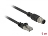 Scheda Tecnica: Delock LAN Cable Plug To M12 Plug 8 Pin -coded Cat.5e - S/FTP 1 M
