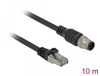 Scheda Tecnica: Delock LAN Cable Plug To M12 Plug 8 Pin -coded Cat.5e - S/FTP 10 M