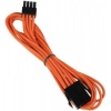 Scheda Tecnica: BitFenix 6-pin PCIe Prolunga 45cm - Sleeved Arancio/black