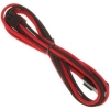 Scheda Tecnica: BitFenix 6-pin PCIe Prolunga 45cm - Sleeved Black/red/black