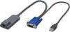 Scheda Tecnica: Fujitsu KVM s3 Adapter, USB 2.0/VGA/RJ45, Black - for Bto Conf. Only