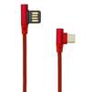 Scheda Tecnica: SBOX Cavo USB Angolato 90 USB /USB-c 1.5m Rosso - 