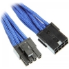 Scheda Tecnica: BitFenix 6+2-pin PCIe Cable Multisleeved 45cm - Blu/nero