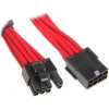 Scheda Tecnica: BitFenix 6+2-pin PCIe Cable Multisleeved 45cm - Rosso/nero