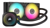 Scheda Tecnica: Corsair Cooler Icue Link Titan 240 RX Rgb - Water cooling - LGA1851/1700/AM5/AM4, 300-2100 RPM, RGB