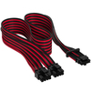 Scheda Tecnica: Corsair Premium Sleeved 12+4 Pin PCIe Gen5 12vhpwr 600w - - Black/red