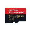 Scheda Tecnica: WD EXTREME PRO - Microsdxc 64GB+sd Adapter 200mb/s 90mb/s A2 C10 V3