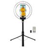 Scheda Tecnica: Logilink Luce LED 26rgb Anello &oslash,25cm Con Treppiede - Estensibile Selfie Stick
