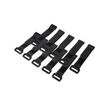 Scheda Tecnica: Logilink Fascette FerMacavo Nero In Velcro Set Da 10 Pz - 