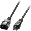 Scheda Tecnica: Lindy 3m IEC C14 To IEC C5 Cloverleaf Extension Cable - 