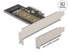 Scheda Tecnica: Delock PCI Express x4 Card to 1 x internal NVMe M.2 Key M - 80 mm - Low Profile Form Factor