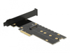 Scheda Tecnica: Delock PCI Express x4 Card to 1 x internal NVMe M.2 Key M - With Heat Sink And Rgb LED Illumination - Low Profile Form