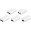 Scheda Tecnica: Ubiquiti PoE Injector, 24vdc, 24w, Gigabit, 5-pack - 