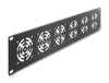 Scheda Tecnica: Delock 19" 2U Rack Cover For 6 Fans 60 X 60 Mm Dark Grey - 