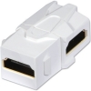 Scheda Tecnica: Lindy Frutto Keystone HDMI Doppia female 90 for Prese Muro - Connettore HDMI Per Prese Muro, Presa HDMI InclinATA Di 90