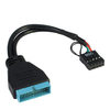 Scheda Tecnica: Inter-Tech Adapter USB USB 3.0 To USB 2.0 9pin Bulk - 