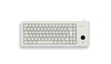 Scheda Tecnica: Cherry Compact Keyboard G84-4400 - 89 tasti, USB, Trackball, Light grey, German Layout