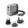 Scheda Tecnica: ALOGIC 3x67 Rapid Power 67w Multi Country Gan Charger - - Space Grey