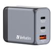 Scheda Tecnica: Verbatim Gnc-65 Gan Charger 3 Port 65w USB A/c (eu/uk/us) - 