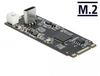 Scheda Tecnica: Delock Converter M.2 Key - B+m Male To USB Type-c Female