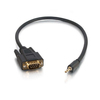 Scheda Tecnica: C2G Veocity Db9 male To 3.5mm male Adapter Cable Cavo - Seriale Db 9 (m) A Mini Phone Stereo 3.5 Mm (m) 46 Cm Stamp