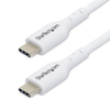 Scheda Tecnica: StarTech .com 2m (6.6ft) White USB C Charging Cable, USB C - Cable, USB 2.0 Type C Laptop Charger Cord, 60w 3a Power Del