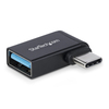 Scheda Tecnica: StarTech .com Right Angled USB C To USB A Adapter, USB - 5GBps, Compact USB C Male To USB A Female Adapter, Metal Ho
