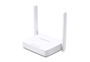 Scheda Tecnica: Mercusys 300Mbps Wireless N Router 4x LAN, WAN, 2.4 - - 2.4835GHz, IEEE 802.11b/g/n, 2 x 5dBi, 20dBm, IPv4, White